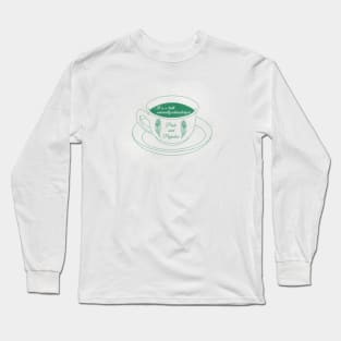 Pride and Prejudice Tea Long Sleeve T-Shirt